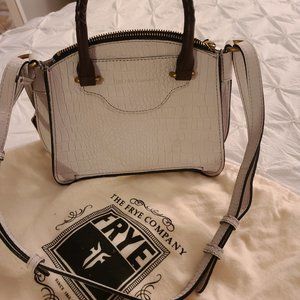 Frye White Genuine Leather Bag
